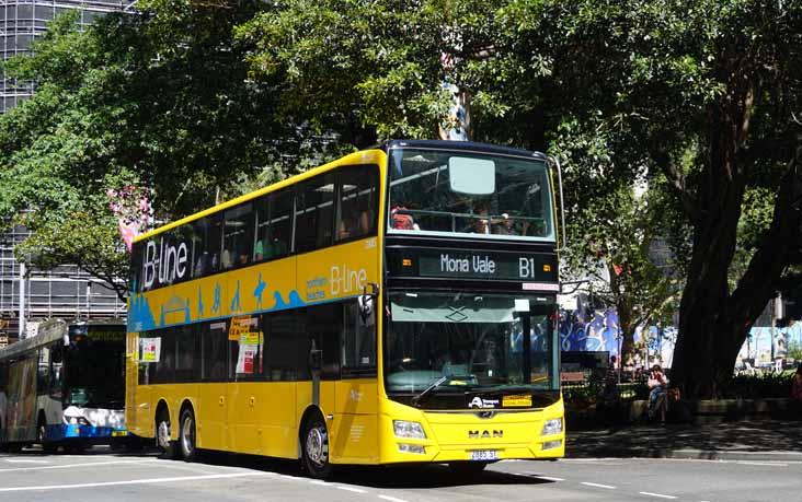 Sydney Buses MAN ND323F Gemilang Eco doubledecker B-Line 2885